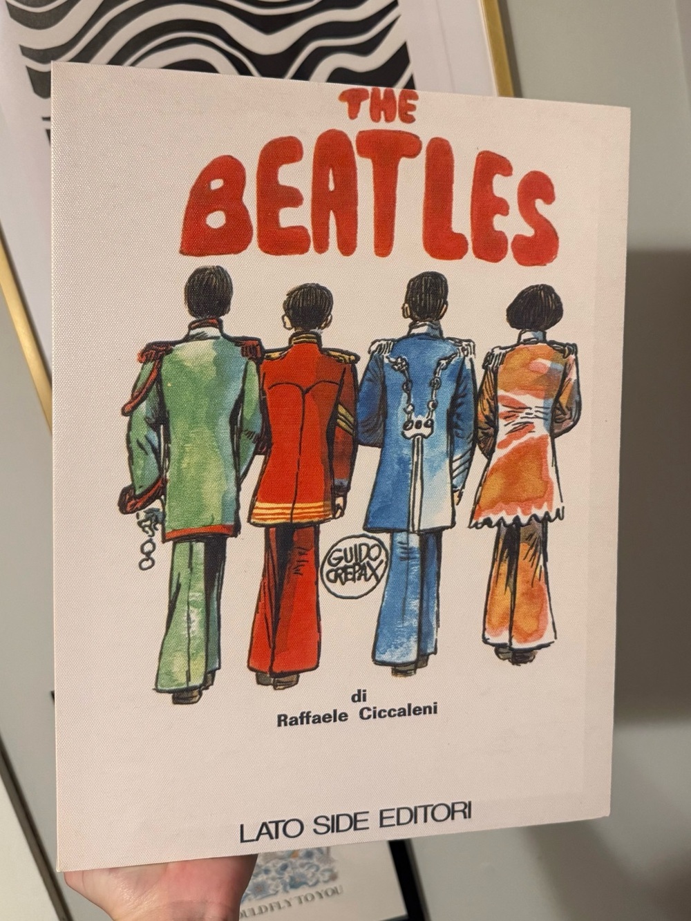 The Beatles canvas Sgt. Peppers Lonely Hearts Club Band 12x16